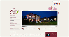 Desktop Screenshot of casacarin.com
